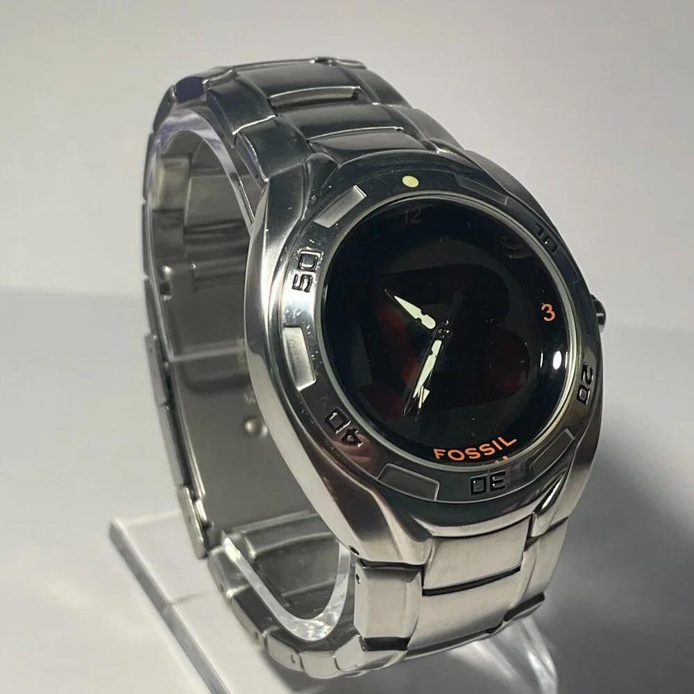 Cincinnati Bengals NFL Stainless-Steel Kaleido Watch by Fossil NEW (RARE)